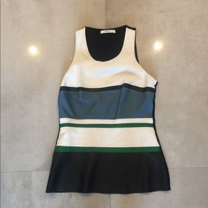 Bailey 44 Faux Leather Tank Top